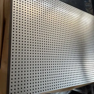 Square Hole Aluminum Perforated Metal