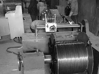 Started a startup and bought wire drawing machines.